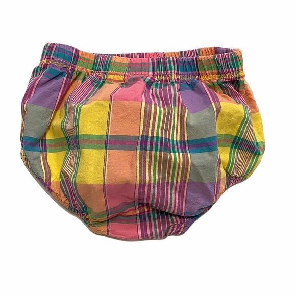Oshkosh Pink Plaid Bloomer Shorts - Picture 2 of 2